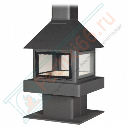 Камин Эклипс островной гигант (ЭкоКамин)