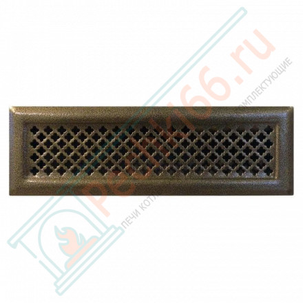 Каминная решетка 195х60, бронза (Megaprom)