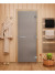Дверь для бани и сауны Эталон Лайт, сатин, 190х70 см, стекло 8мм (DoorWood)