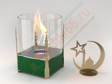 Биокамин сувенирный "Мечеть" М (LuxFire)