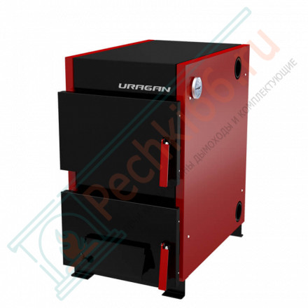 Котел твердотопливный Uragan Prof (Термокрафт) 16 кВт