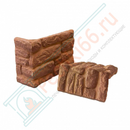 Плитка угловая Тайсон Классик Мега, шт. (Терракот)