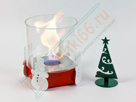 Биокамин сувенирный "Новогодний" М (LuxFire)