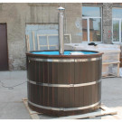 Японская баня Фурако круглая с пластиковой вставкой с внутренней печкой 150х150х120 (НКЗ) Японская баня Фурако круглая с пластиковой вставкой с внутренней печкой 150х150х120 (НКЗ)