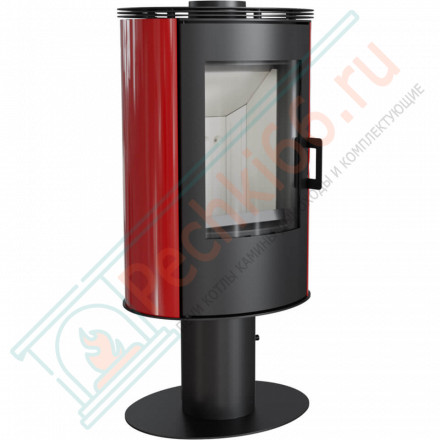 Печь-камин KOZA AB/S/N/DR/KAFEL, красный (Kratki)