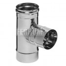 Тройник 90° (Aisi-304/0,8) d-150 (Ferrum Austenite HF) Тройник 90° (Aisi-304/0,8) d-150 (Ferrum Austenite HF)