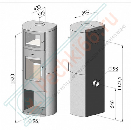 Чугунная печь-камин Morsø 8259 (Morso)