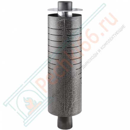 Дымоход - экономайзер Пламя, D115мм, L1м, Антик (Feringer)