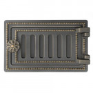 Дверца поддувальная чугунная ДП-2, бронза (Везувий)