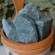 Камень для бани Жадеит колотый средний, м/р Хакасия (ведро), 20 кг в Тюмени