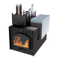 Банная печь Горыныч 3 (ЗК) с конвекционным порталом, под бак 100 л (ТермоСфера)