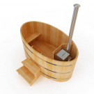 Японская баня Фурако овальная с внутренней печкой 120х200х120 (НКЗ) Японская баня Фурако овальная с внутренней печкой 120х200х120 (НКЗ)