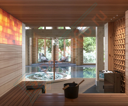 Электрическая банная печь Sangens W12G Glass