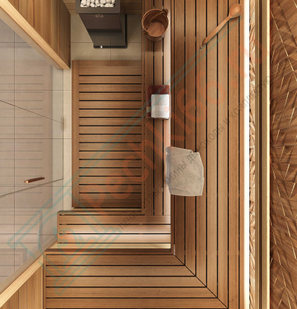 Электрическая банная печь Sangens W12G Glass