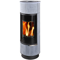 Печь-камин Atika Serpentino, талькохлорит (Thorma)
