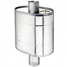 Натрубный бак для воды (НЕРЖ-439/0,8мм) 60 л, d-115 (УМК)