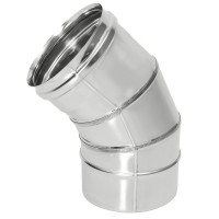 Отвод моно 45° ОМ-Р (304-0.8) d-180 (ТиС Стандарт)