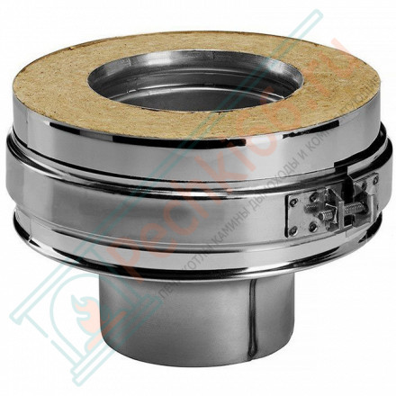 Переход моно-термо V50R (AISI-321/0,8-AISI-304/0,5) d-120/220 (Вулкан-Cerablanket)