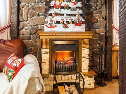 Портал Pierre Luxe - Темный дуб / Белый (Высота 1040мм)