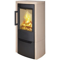 Печь камин Miro 4 в облицовке из песчаника (Wiking)