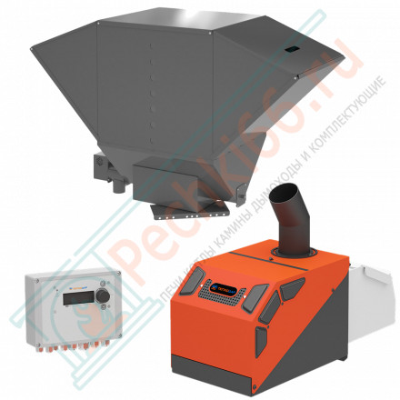 ​​​Пеллетная горелка 26 Норма 2.0​​ (горелка+пу+механизм+котельный бункер 2.0) (Теплодар)