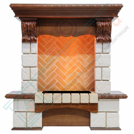 Портал Pierre Luxe - Дуб / Шампань (Высота 975мм)