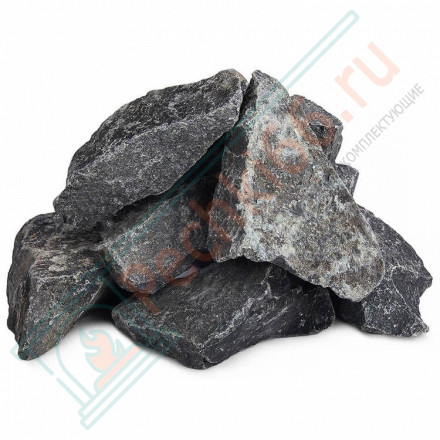 Камень для бани Габбро-диабаз, 20 кг (Россия)