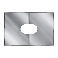 Фланец разрезной 33/45º без изол 800х1060 на трубу V50R (AISI-304/0,5) d-200/300 (Вулкан) Фланец разрезной 33/45º без изол 800х1060 на трубу V50R (AISI-304/0,5) d-200/300 (Вулкан)