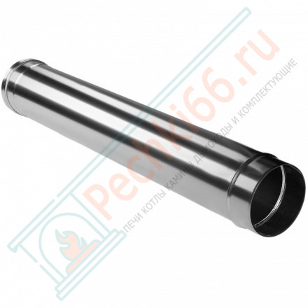 Труба прямая L=1000 без изол (НЕРЖ-321/0,8) d-150 (Дымок-Lux)