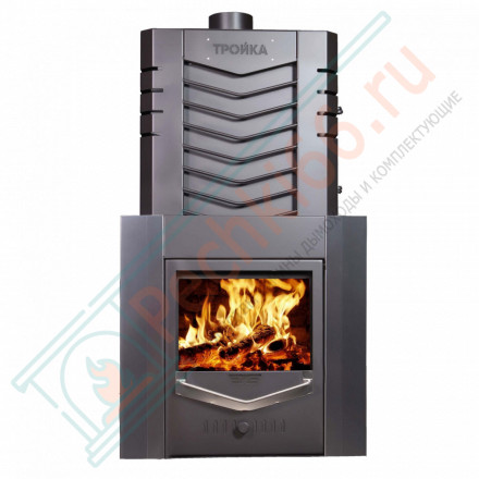 Печь для русской бани № 06МС 01 - Н, из нержавеющей стали (Тройка) до 18 м3