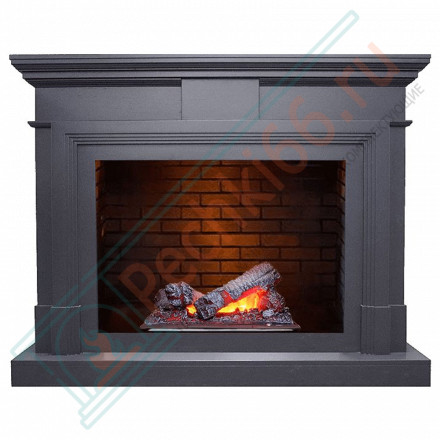 Каминокомплект электрический Coventry - Серый графит / Кирпич с очагом Cassette 600 NH (Dimplex)