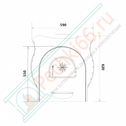 Банная печь Святогор (Царь-Печи)
