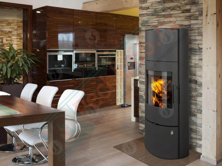 Печь-камин Evora Akum металл (Romotop)