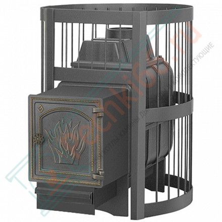 Чугунная печь для бани Легенда Стандарт 22 ДТ-4 (Везувий) до 24 м3