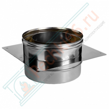 Опора на трубу с изол (НЕРЖ-321/0,8-НЕРЖ-439/0,5) d-180/260 (Дымок-Lux)