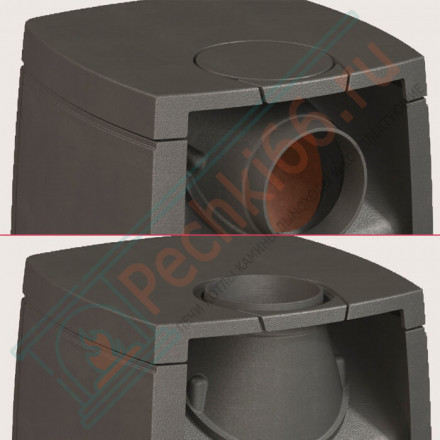 Чугунная печь-камин Zoe (Supra) до 200 м3