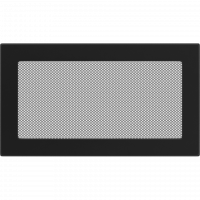 Вентиляционная решетка для камина 170х300, черная (FireWay)