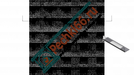 Стекло декоративное для биокамина DELTA 2 (Kratki)