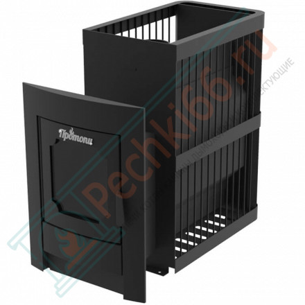 Печь для бани Сетка 18С, дверца со стеклом (Протопи) до 18 м3