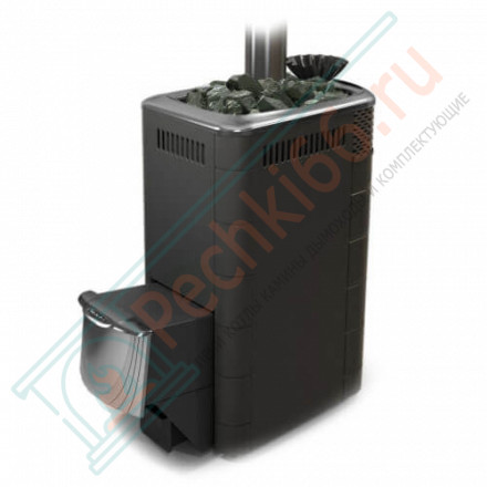 Печь для бани Гейзер XXL 2017 Inox ДН ЗК антрацит (T.M.F) до 24 м3