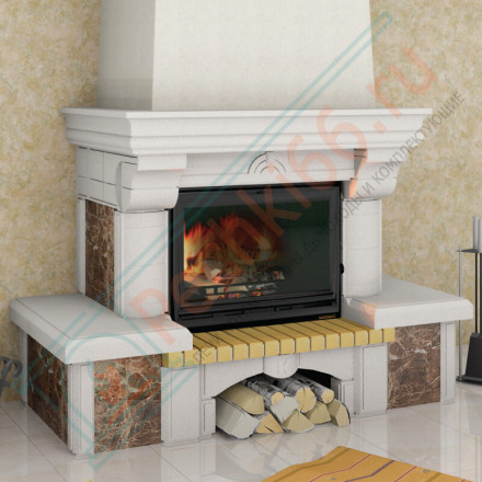 Облицовка Ноктюрн (имперадор) 700, серо-белый, песочно-желтый, коричневый (Мета)