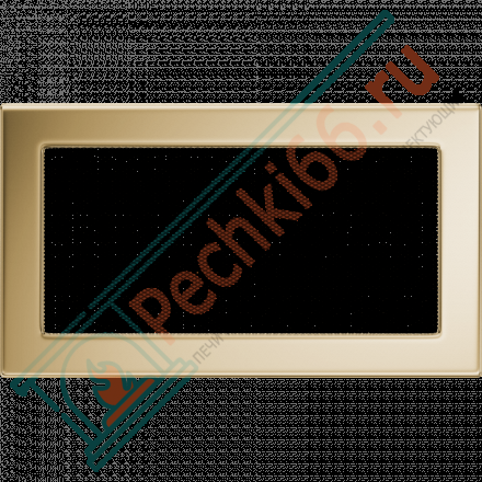 Вентиляционная решетка для камина 170х300, позолоченная (FireWay)