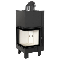 Стальная топка MBN/L/BS/SG , гнутое стекло (Kratki)