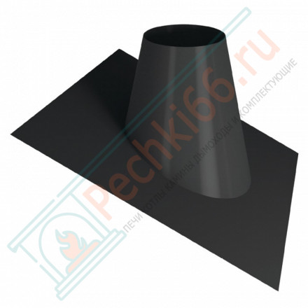 Кровельный элемент 21°/32° на трубу с изол V50R (ОЦИНК-RAL/0,5) d-115/215 (Вулкан)