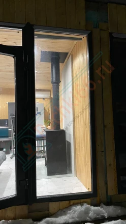 Печь-камин Мета-Бел Севан 9 под ключ (монтаж 11.2023)