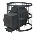 Чугунная печь для бани ПароВар 22 сетка-прут К211 (FireWay) до 24 м3 Чугунная печь для бани ПароВар 22 сетка-прут К211 (FireWay) до 24 м3