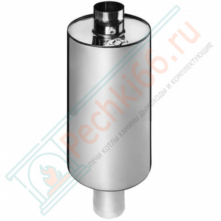 Бак "Селигер" 45 л. круглый на трубе (НЕРЖ-201/1,0мм) d-115 (Феррум)