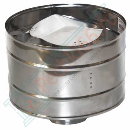 Зонт с дефлектором (НЕРЖ-439/0,5) d-115 (УМК)