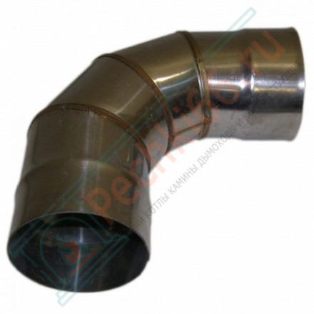 Отвод 90° (НЕРЖ-439/1,0) d-200 (УМК)