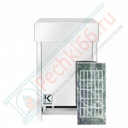 Электрокаменка Karina ECO горизонтальный в камне змеевик (KARINA) до 24 м3